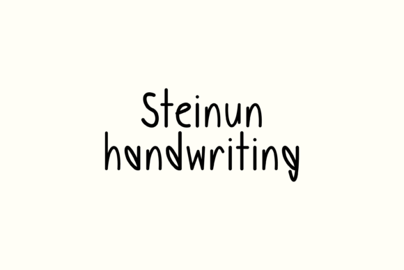 Steinun Font - Featured Image