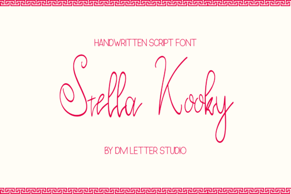 Stella Kooky Font - Featured Image