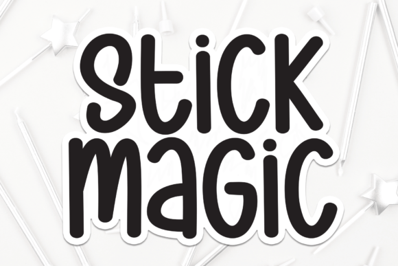 Stick Magic Font - Featured Image