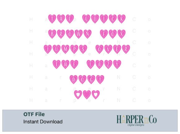 Stitched Heart Font - Featured Image