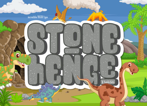 Stone Henge Font - Featured Image