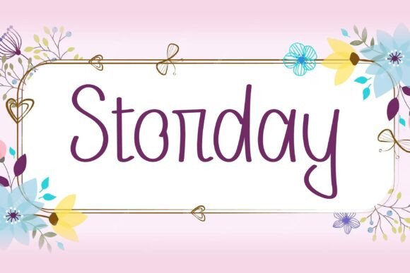 Storday Font - Featured Image