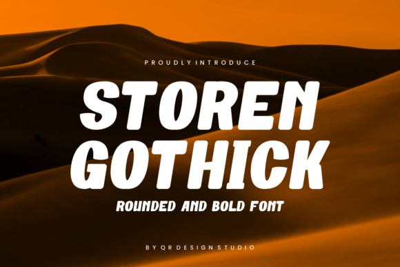 Storen Gothick Font - Featured Image