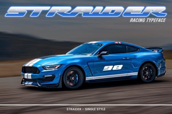 Straider Font - Featured Image