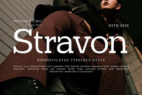 Stravon Font - Featured Image