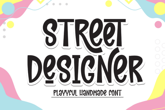 Street Designer Font - Featured Image