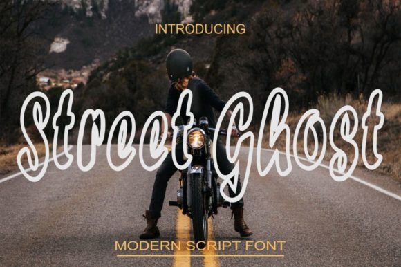 Street Ghost Font - Featured Image