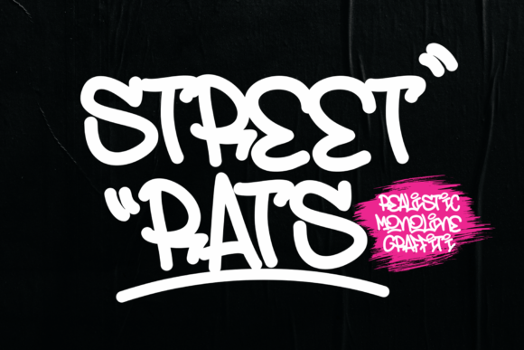 Street Rats Font - Featured Image