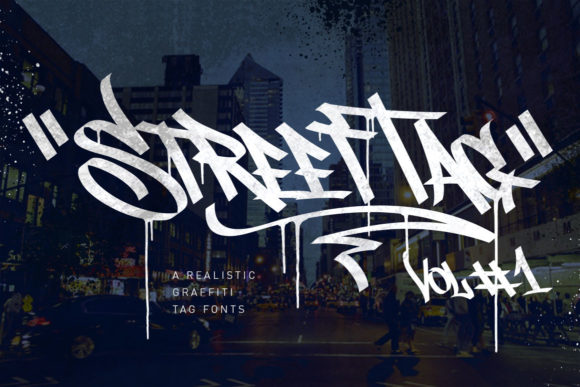 Street Tag Vol 1 Font - Featured Image