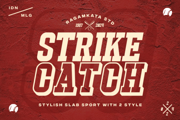 Strike Catch Font - Featured Image