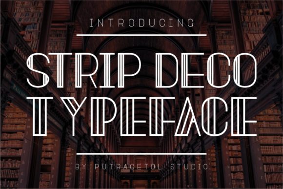 Strip Deco Font - Featured Image
