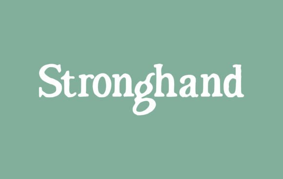 Stronghand Font - Featured Image