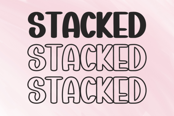 Stucked Cracked Font - Featured Image