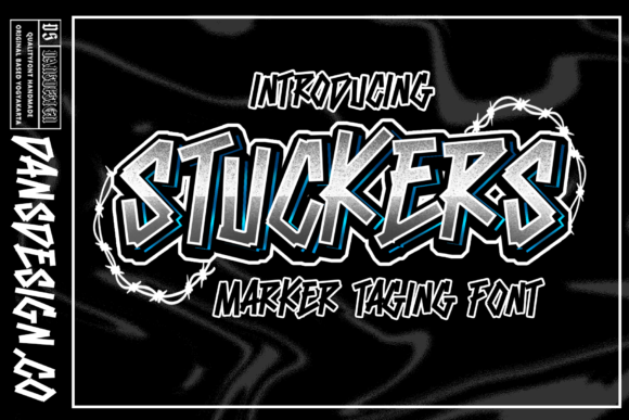 Stuckers Font - Featured Image