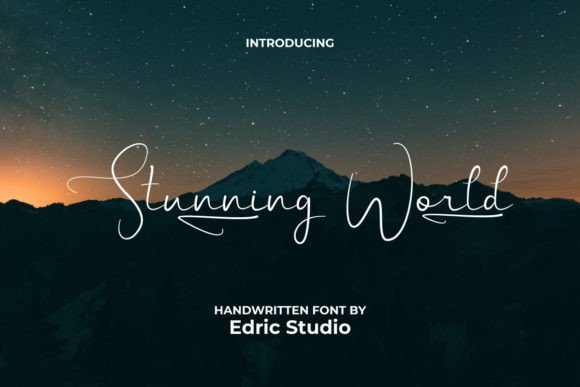 Stunning World Font - Featured Image
