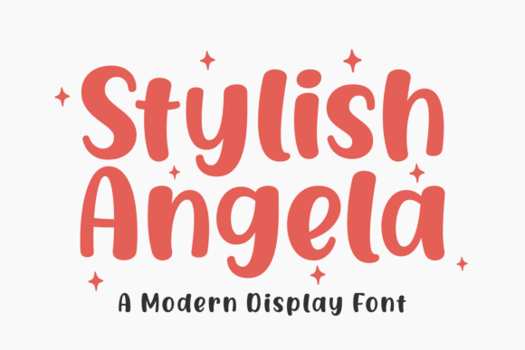 Stylish Angela Font - Featured Image