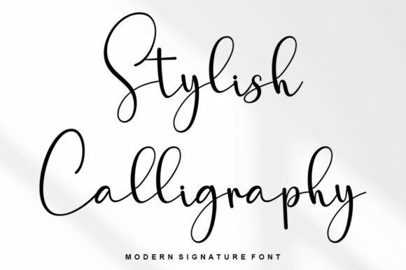 Stylish Calligraphy Font - Featured Image