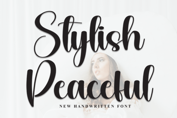 Stylish Peaceful Font - Featured Image