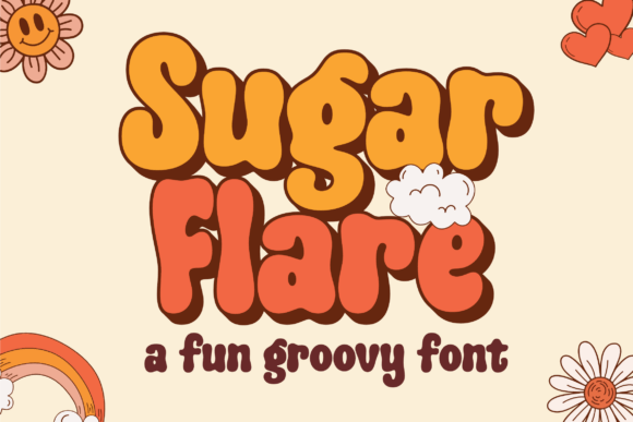 Sugar Flare Font - Featured Image