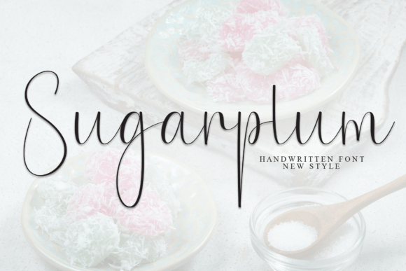 Sugarplum Font - Featured Image