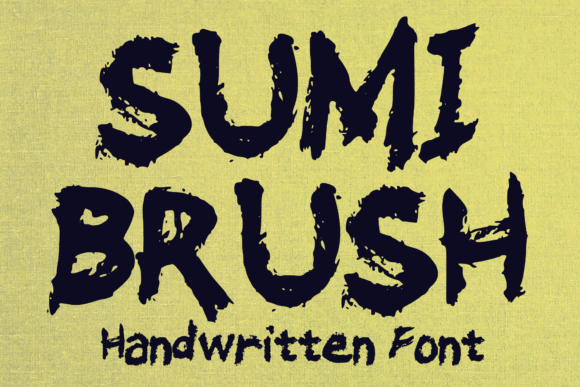 Sumi Brush Font - Featured Image