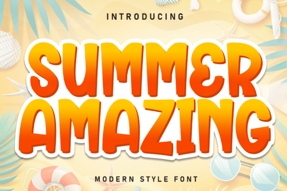 Summer Amazing Font - Featured Image
