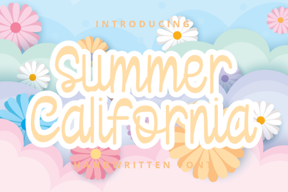 Summer California Font - Featured Image