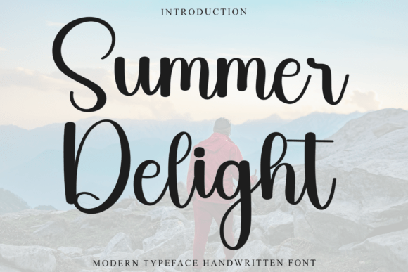 Summer Delight Font - Featured Image