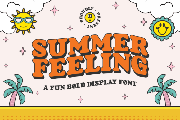 Summer Feeling Font - Featured Image
