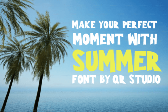 Summer Funny Font - Featured Image