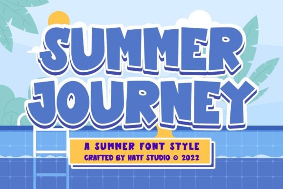 Summer Journey Font - Featured Image