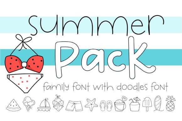 Summer Pack Font - Featured Image