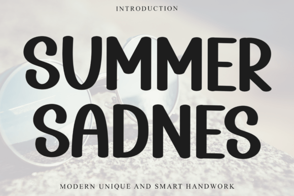 Summer Sadnes Font - Featured Image