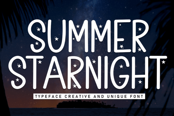 Summer Starnight Font - Featured Image