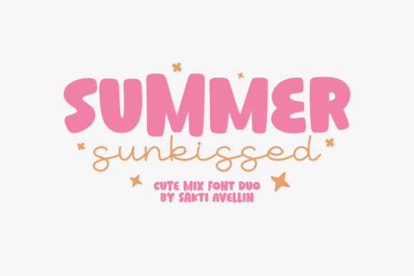 Summer Sunkissed Font - Featured Image