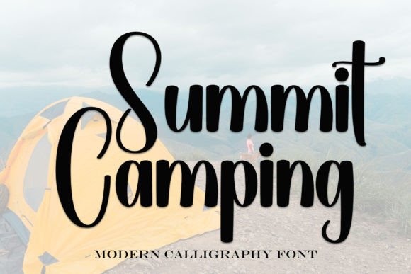Summit Camping Font - Featured Image