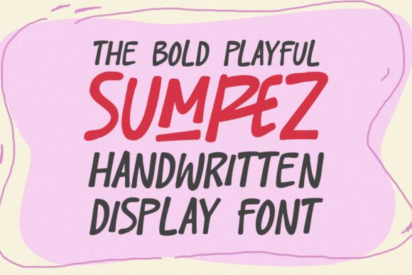 Sumrez Font - Featured Image