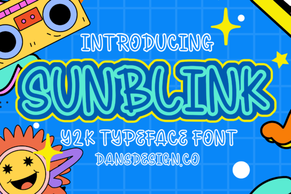Sunblink Font - Featured Image