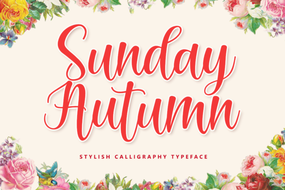 Sunday Autumn Font - Featured Image