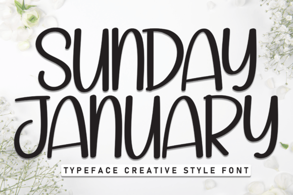 Sunday January Font - Featured Image