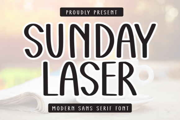 Sunday Laser Font - Featured Image