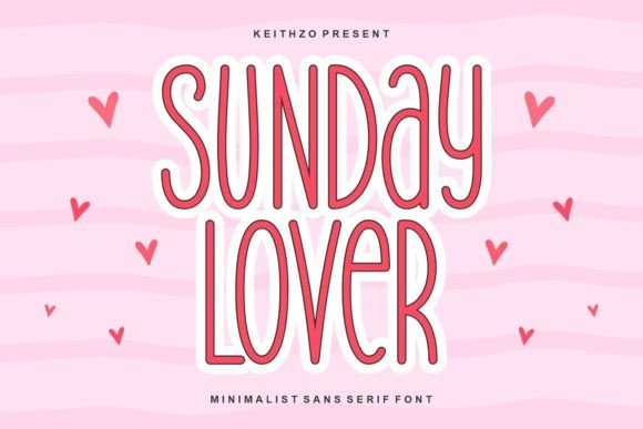 Sunday Lover Font - Featured Image