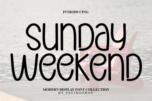 Sunday Weekend Font - Featured Image