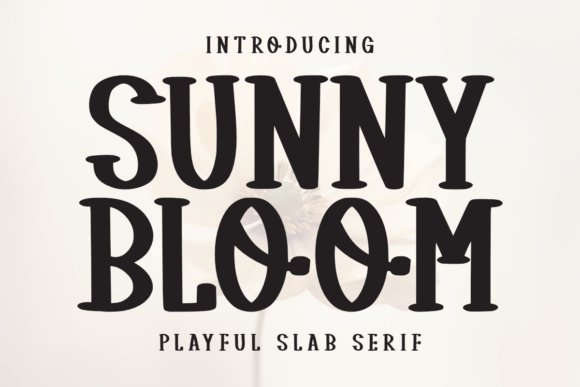 Sunny Bloom Font - Featured Image