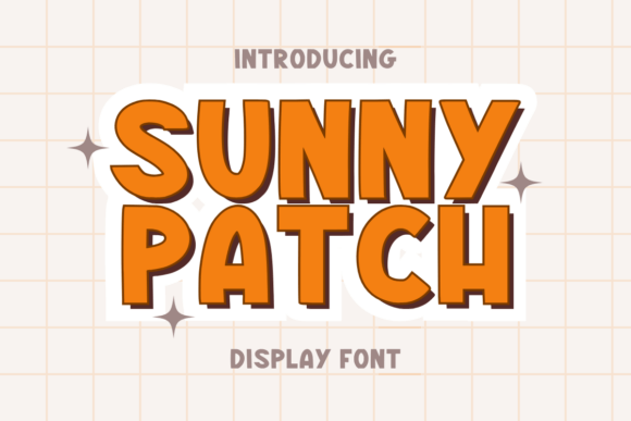 Sunny Patch Font - Featured Image