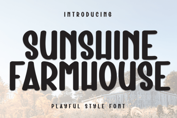 Sunshine Farmhouse Font - Featured Image