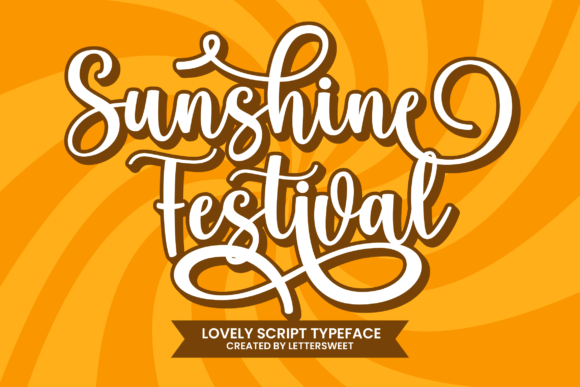 Sunshine Festival Font - Featured Image