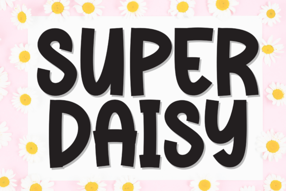 Super Daisy Font - Featured Image
