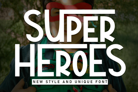 Super Heroes Font - Featured Image