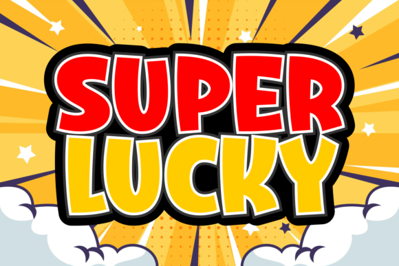 Super Lucky Font - Featured Image